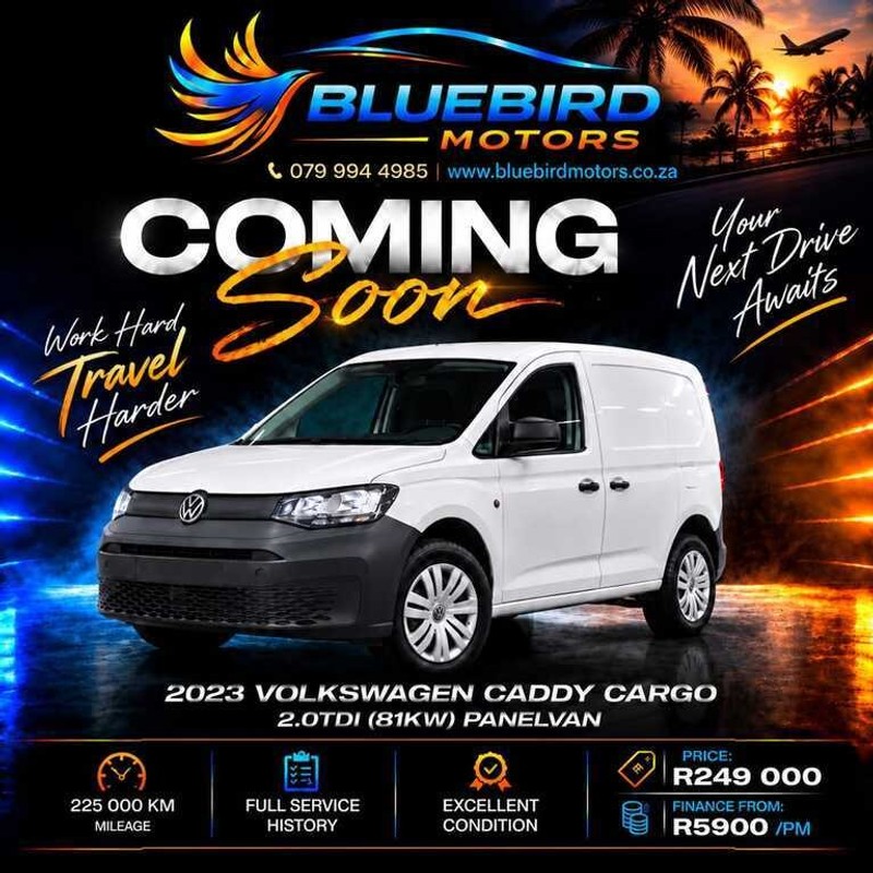 2023 Volkswagen Caddy CARGO 2.0TDi (81KW) F/C P/V
